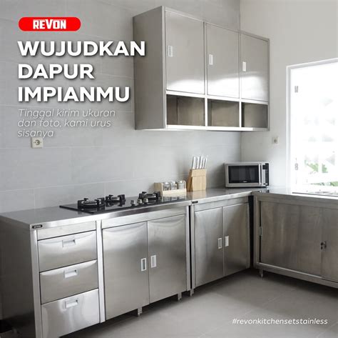 harga kitchen cabinet stainless steel|jual kitchen set stainless.